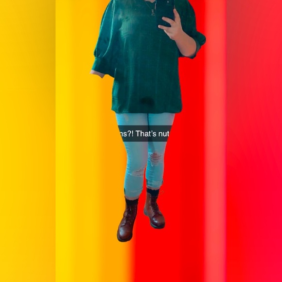 Distressed Pale Blue Skinny Jeans | Trendy Washed-Out Denim | Ripped - Picture 6 of 7